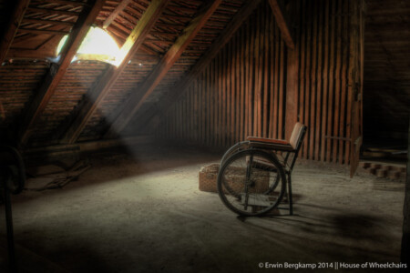 House of Wheelchairs (urbex fotografie)
